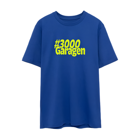 #3000Garagen - Unisex T-Shirt - Dunkelblau