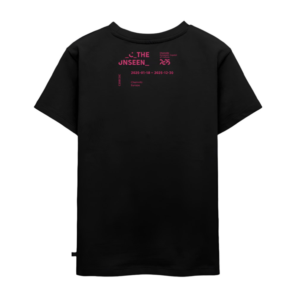C the Unseen - Kinder T-Shirt rosa Druck - Schwarz