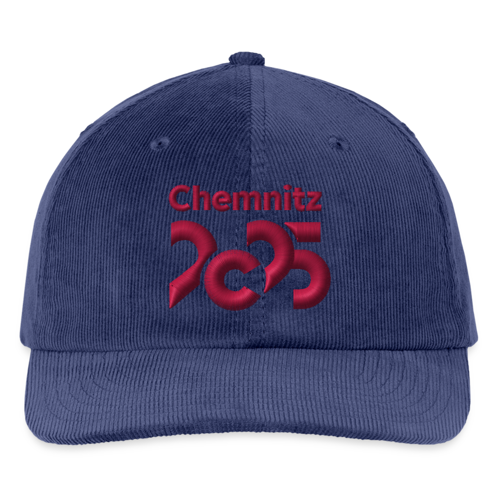 Chemnitz 2025 - Cord Cap roter Stick - mittel Navy