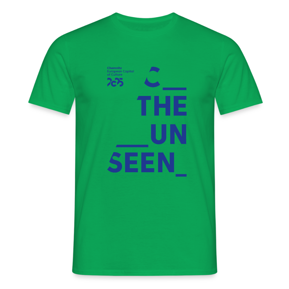 C the Unseen - T-Shirt blauer Druck - Kelly Green