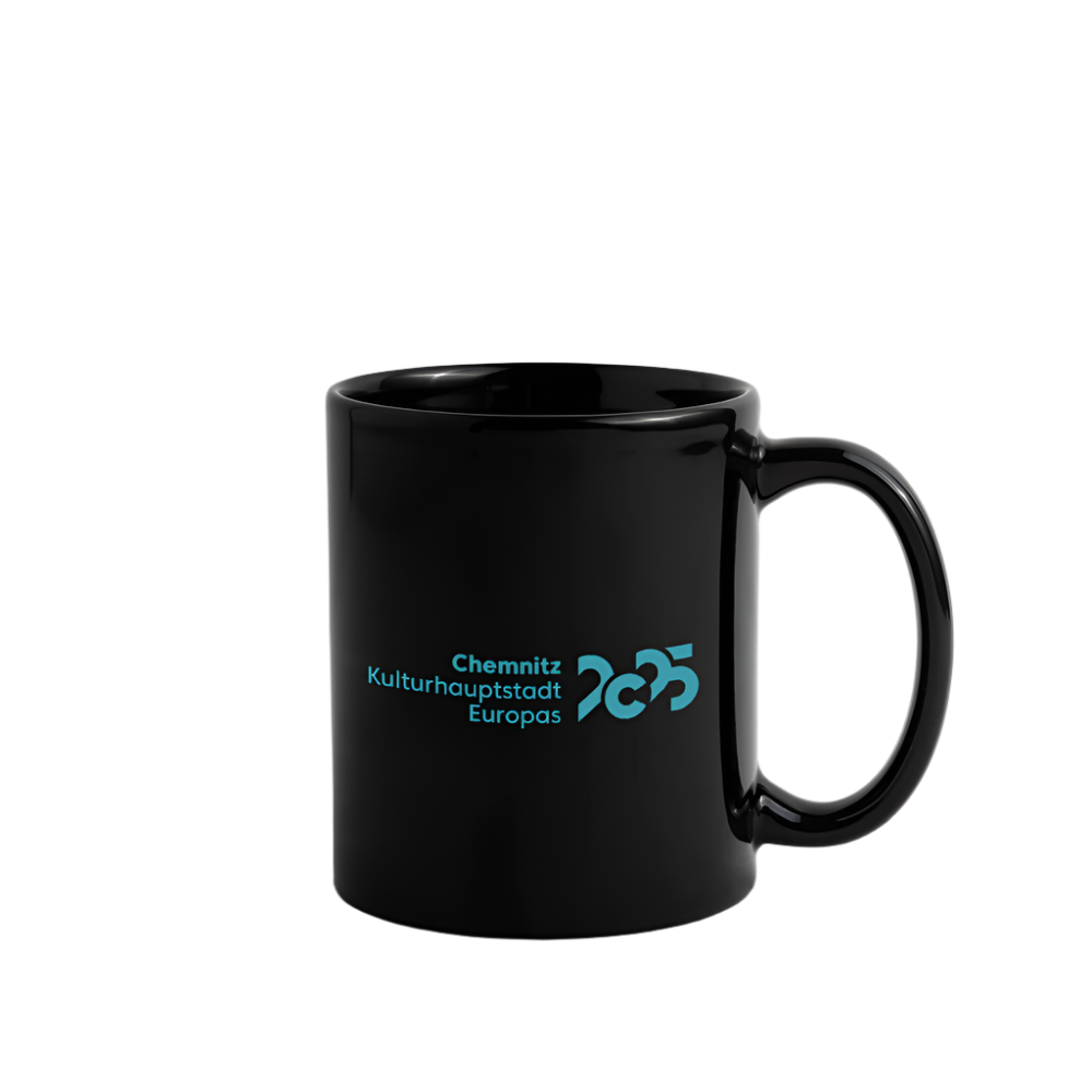 C the Unseen - Tasse blauer Druck - Schwarz