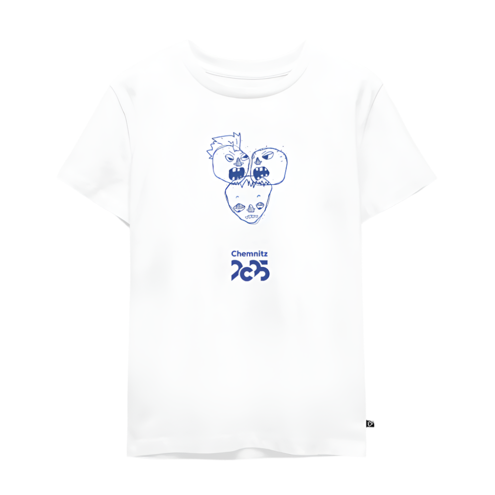 Silent Middle - Kinder T-Shirt - Weiß