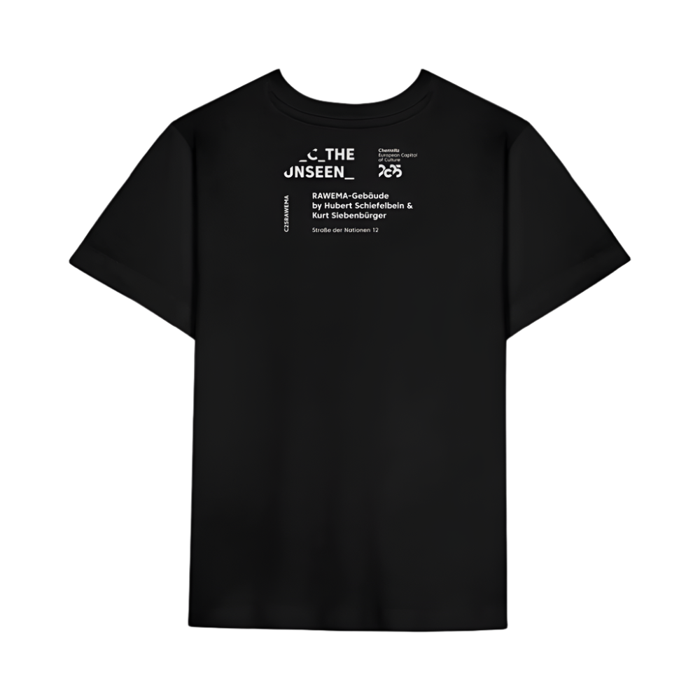 RAWEMA Gebäude - Kinder T-Shirt - Schwarz