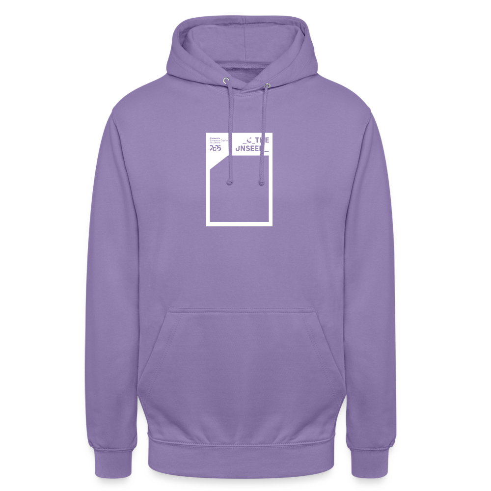 CTU Frame - Hoodie weißer Druck - Lavendel