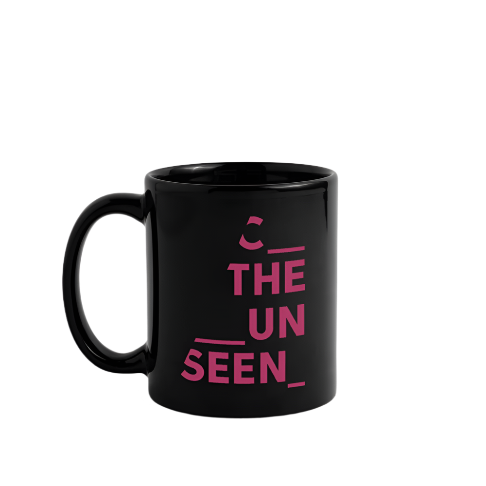 C the Unseen - Tasse rosa Druck - Schwarz