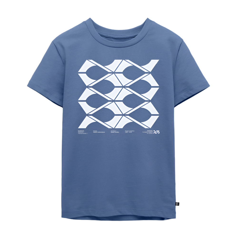 Stadthalle Close-Up - Kinder T-Shirt - Taubenblau