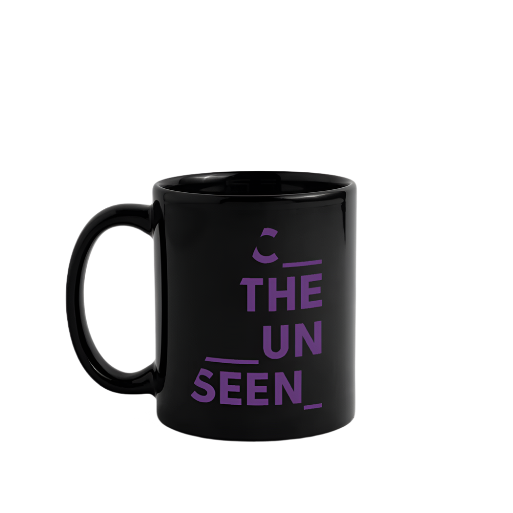 C the Unseen - Tasse lila Druck - Schwarz