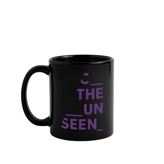 C the Unseen - Tasse lila Druck - Schwarz