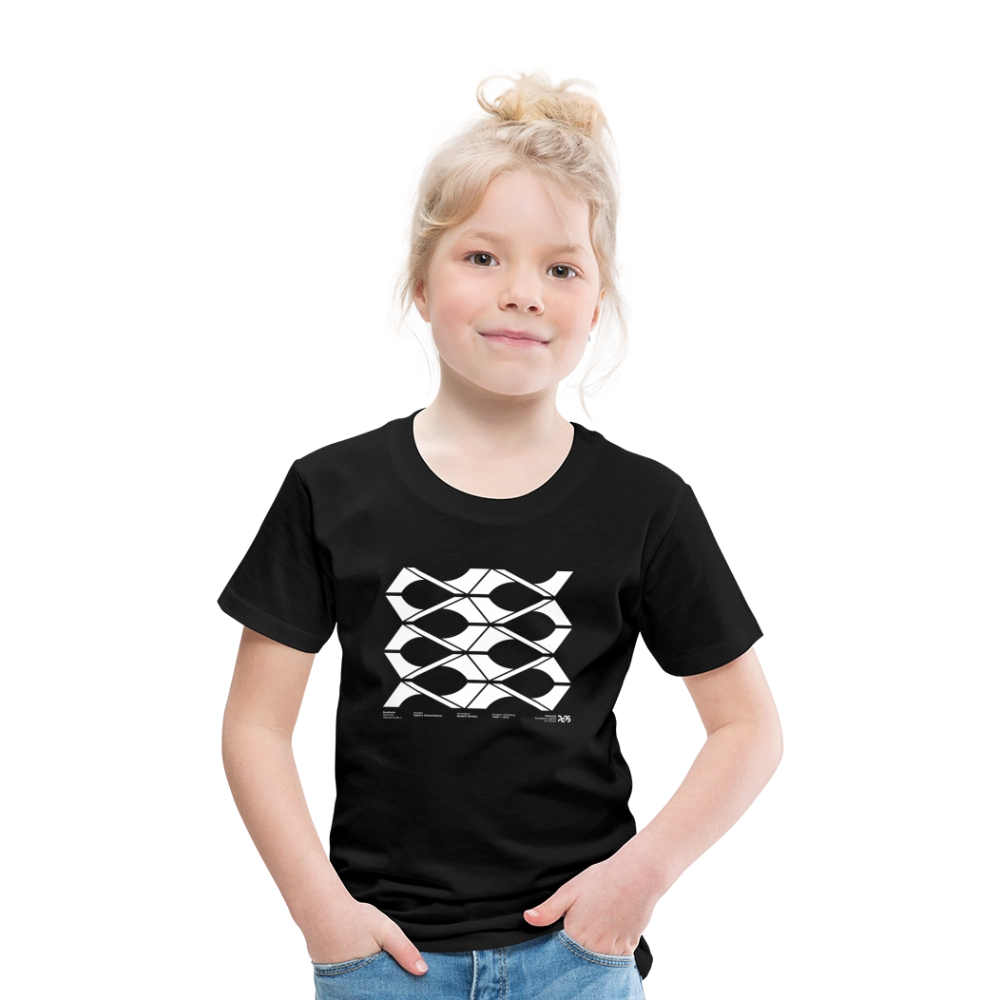 Stadthalle Close-Up - Kinder T-Shirt - Schwarz