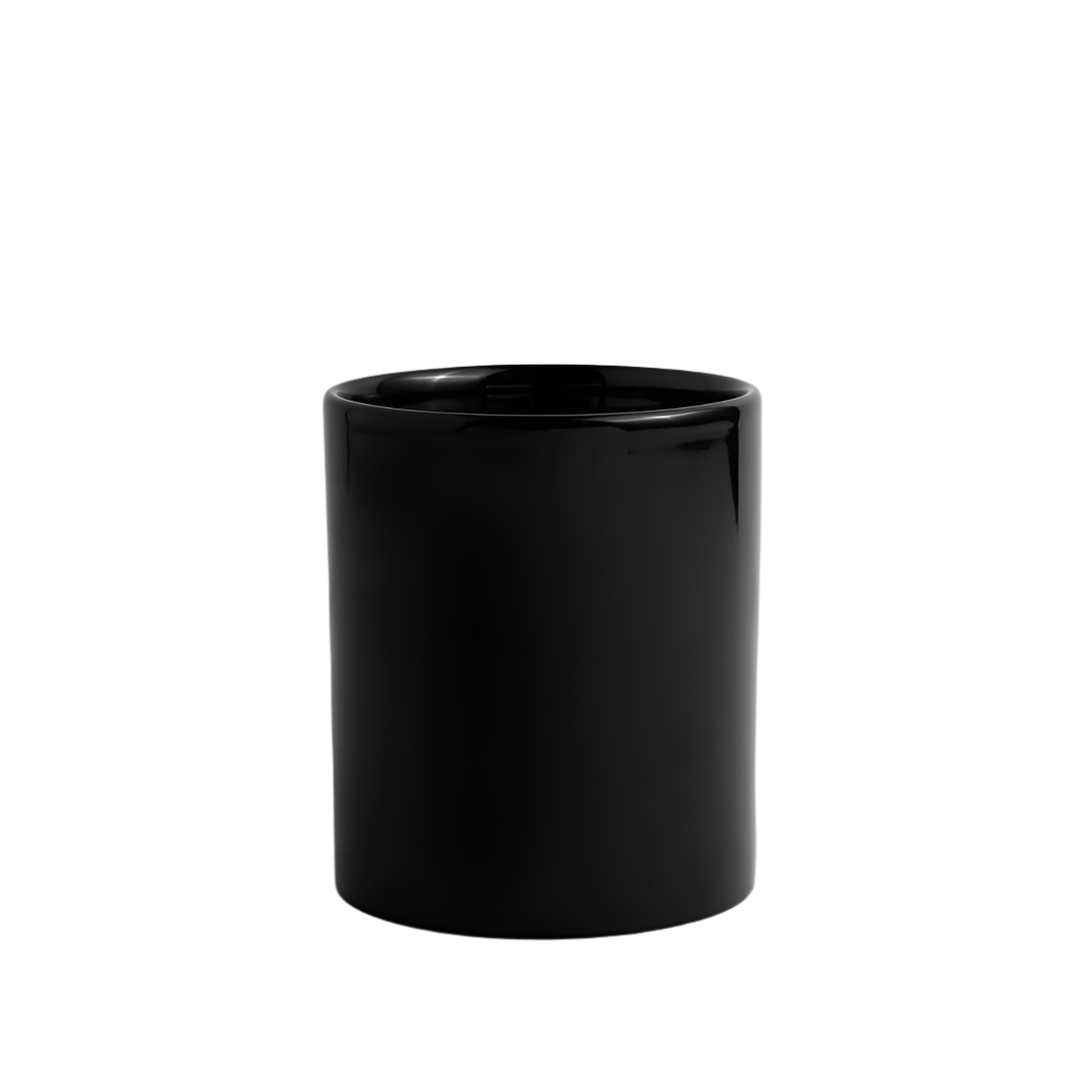 C the Unseen - Tasse gelber Druck - Schwarz