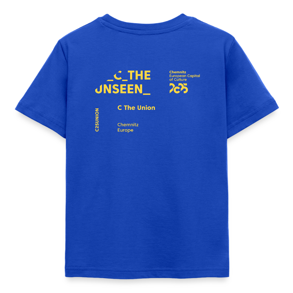 C the Union - Kinder T-Shirt - Royalblau
