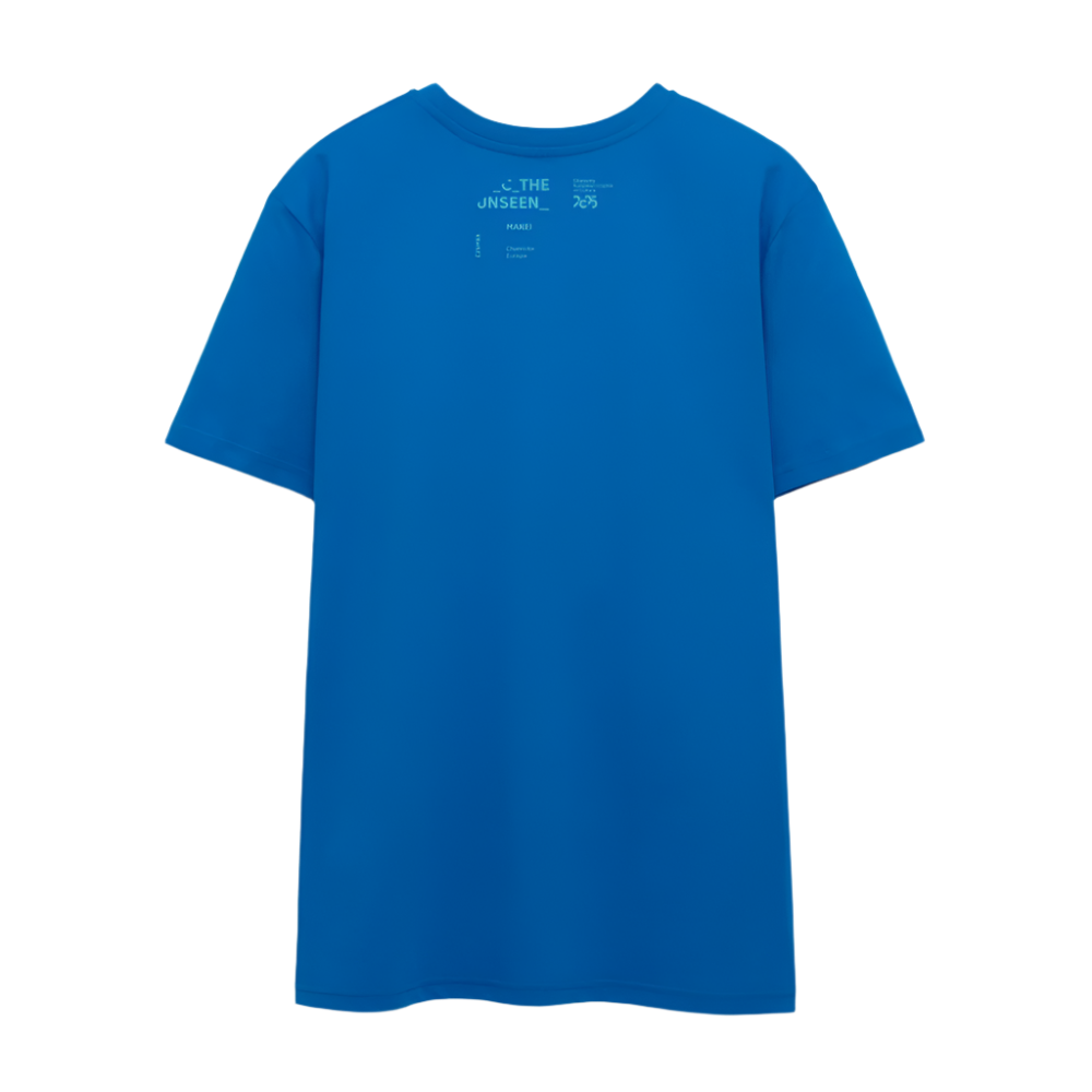 MAKE! in blau - UNISEX T-shirt - Pfauenblau