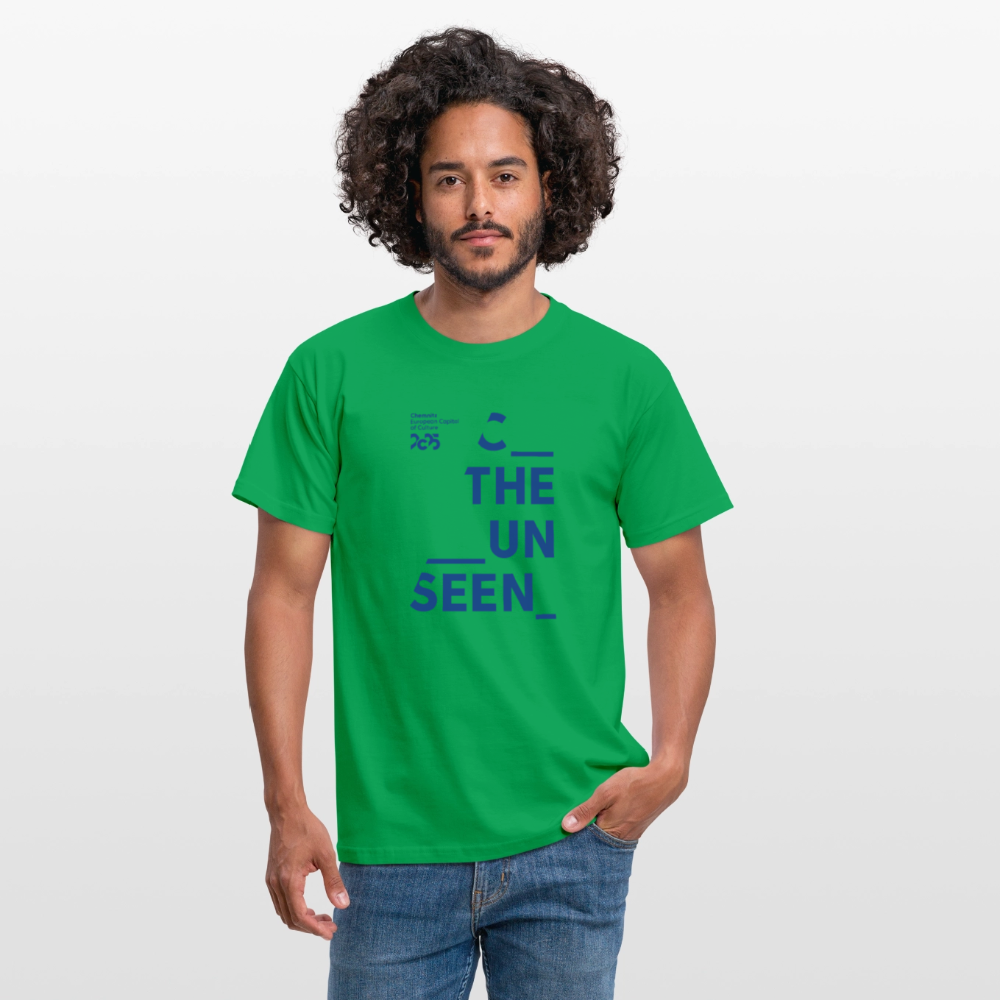 C the Unseen - T-Shirt blauer Druck - Kelly Green