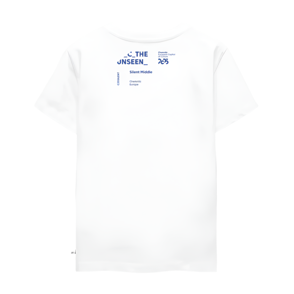 Silent Middle - Kinder T-Shirt - Weiß