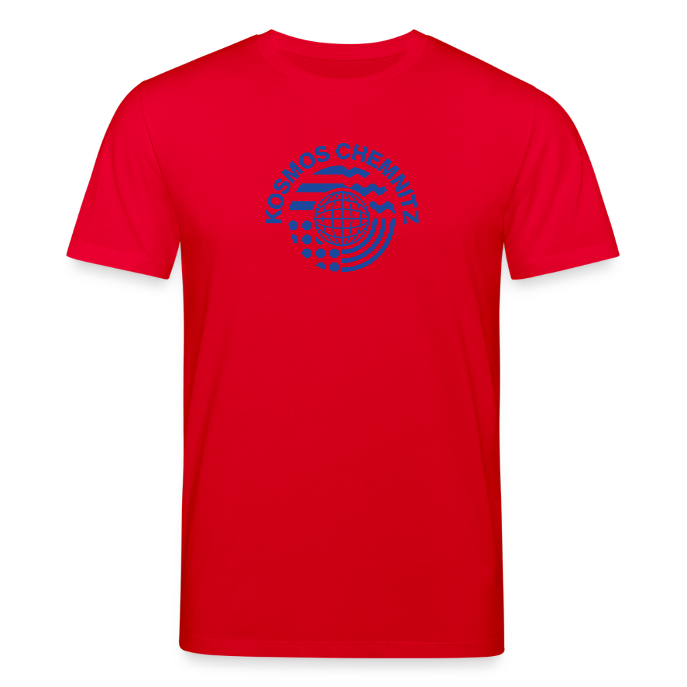 KOSMOS Original blue - Organic Unisex T-Shirt - Rot