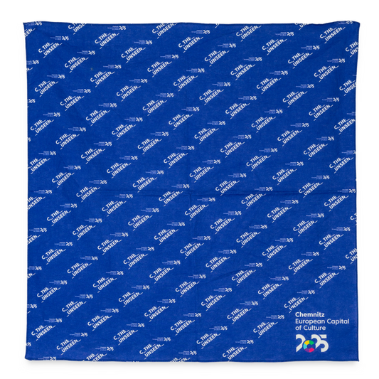 C the Unseen - Bandana - Blau/weiß