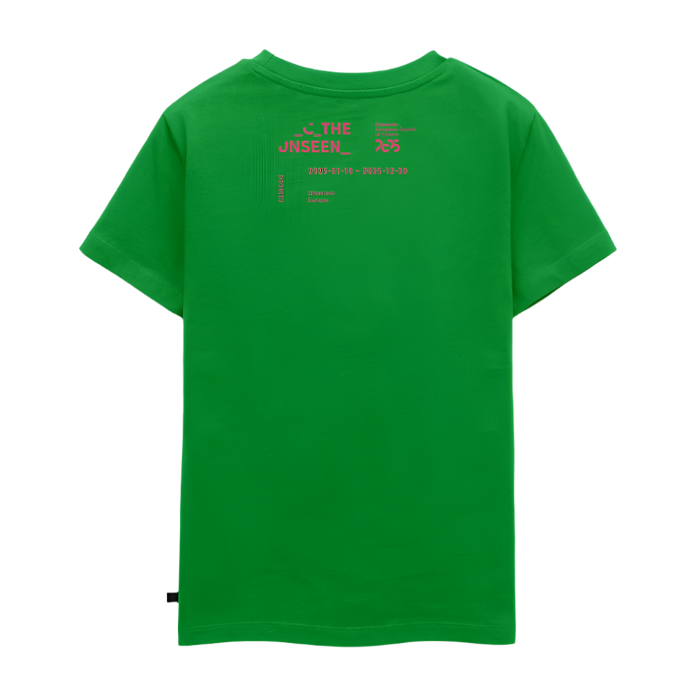 C the Unseen - Kinder T-Shirt rosa Druck - Grün