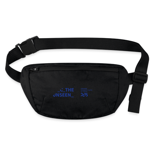 C the unseen - recycelte Gürteltasche - Schwarz