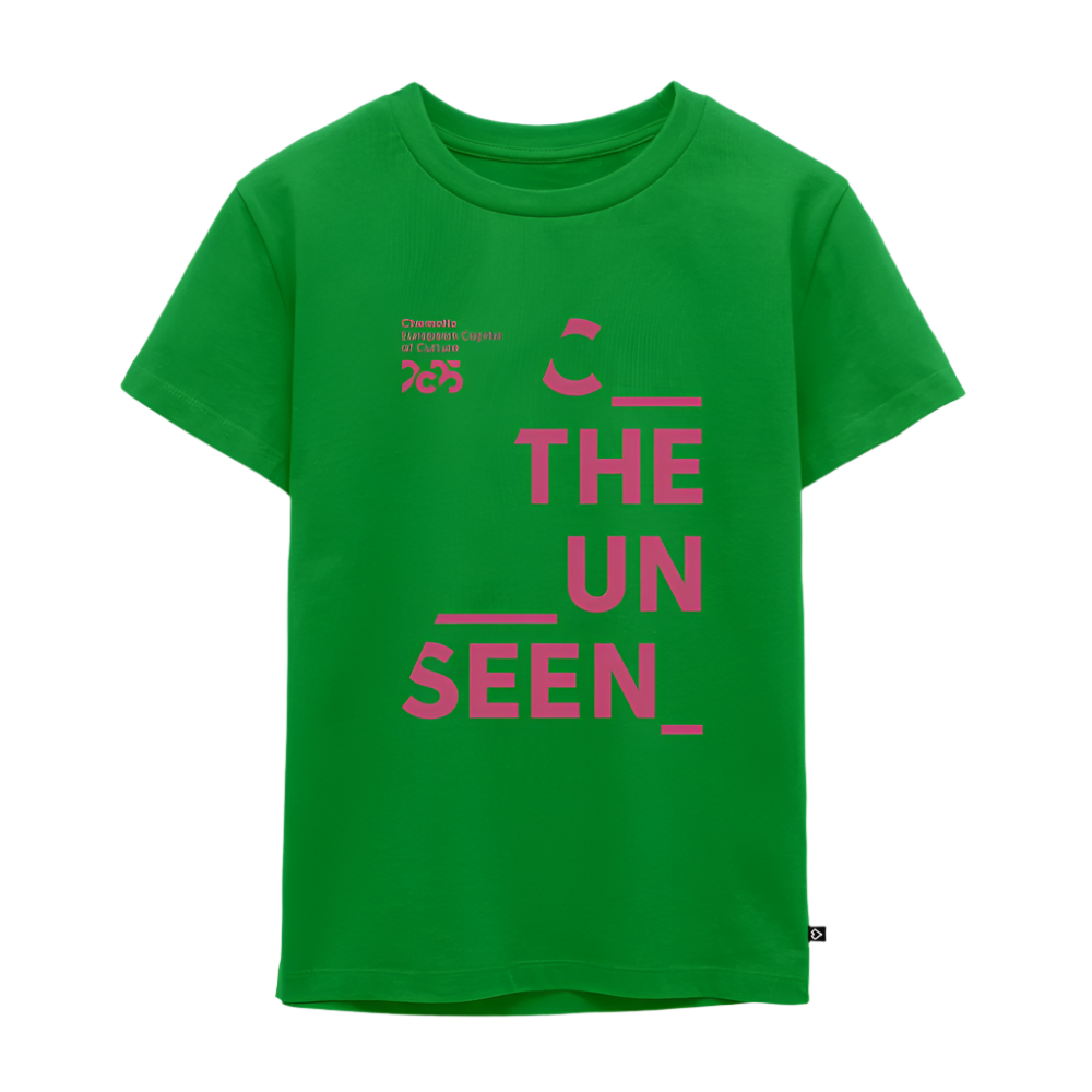 C the Unseen - Kinder T-Shirt rosa Druck - Grün