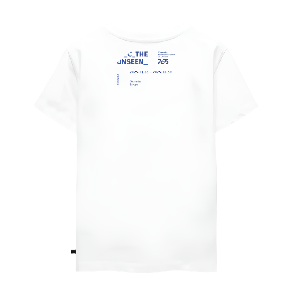 C the Unseen Verlauf - Kinder T-Shirt - Weiß