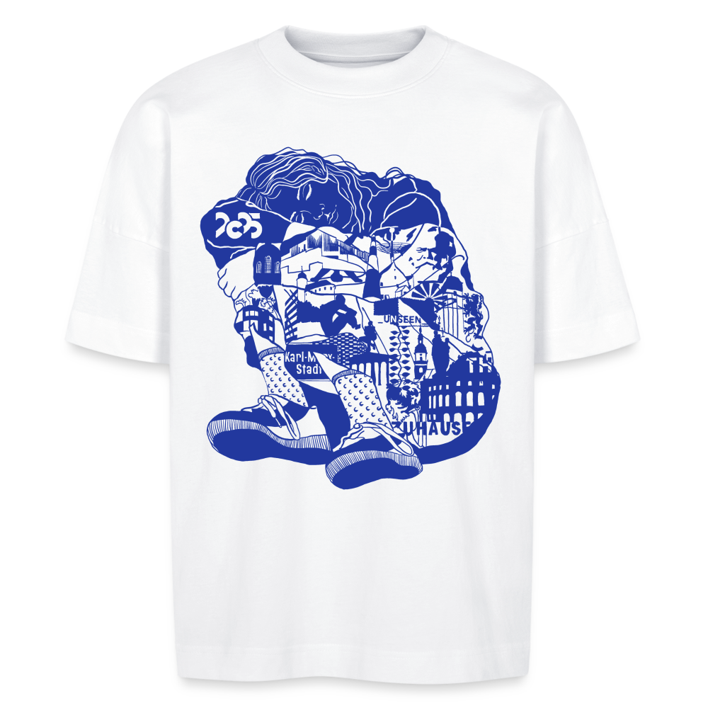 C The Dream - Organic Oversized Unisex T-Shirt - Weiß