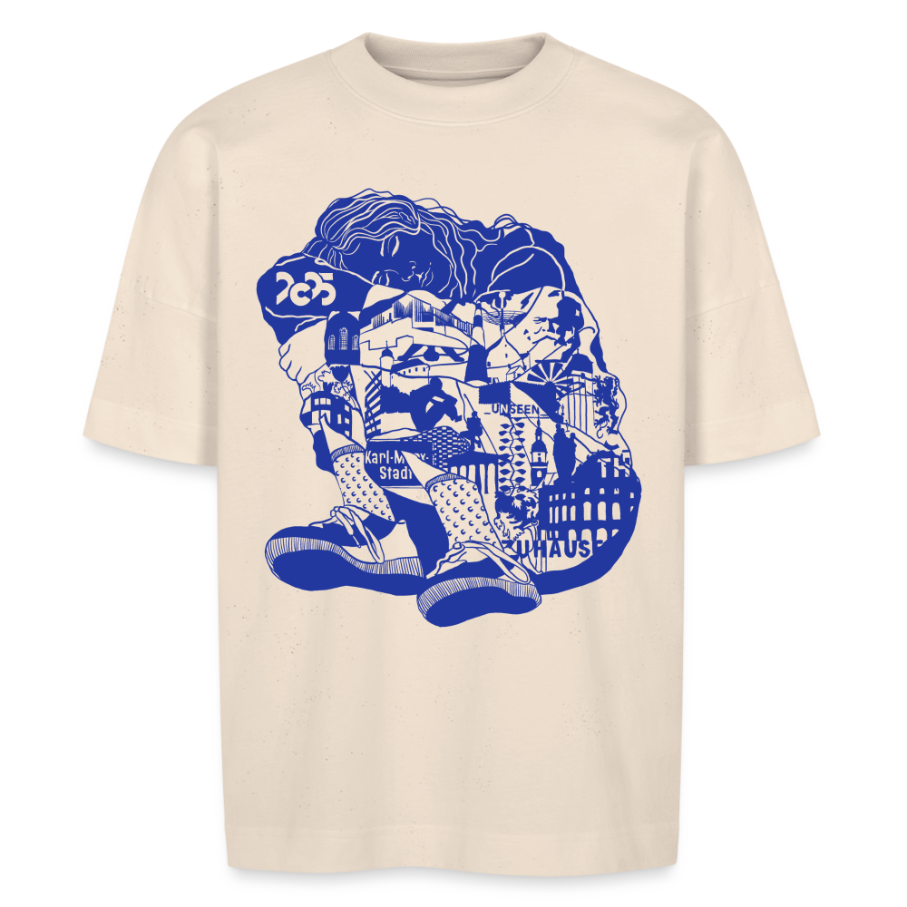C The Dream - Organic Oversized Unisex T-Shirt - Naturweiß