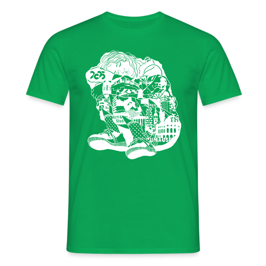 C The Dream - Unisex T-Shirt weißer Druck - Kelly Green