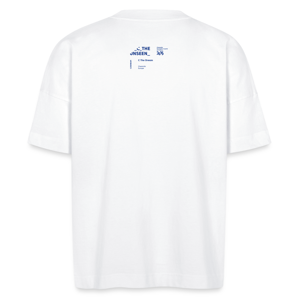 C The Dream - Organic Oversized Unisex T-Shirt - Weiß