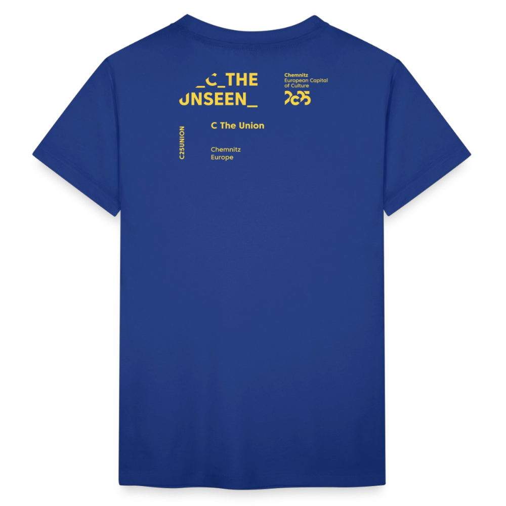 C the Union - Kinder T-Shirt - Royalblau