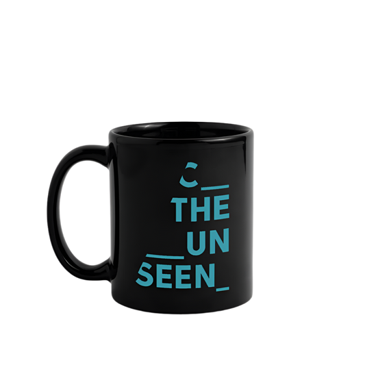 C the Unseen - Tasse blauer Druck - Schwarz