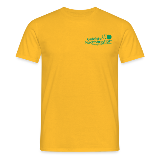 Gelebte Nachbarschaft - Unisex T-Shirt Gelb - Gelb