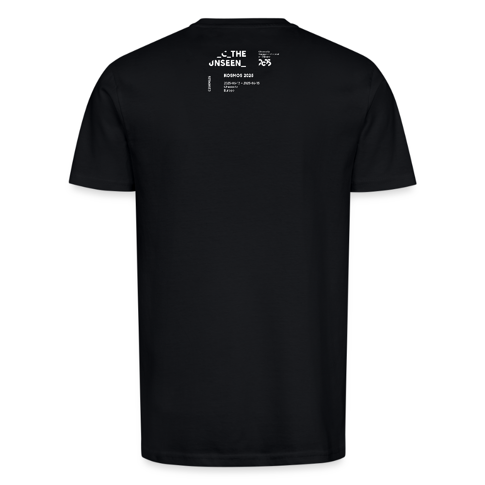 KOSMOS Original white - Organic Unisex T-Shirt - Schwarz