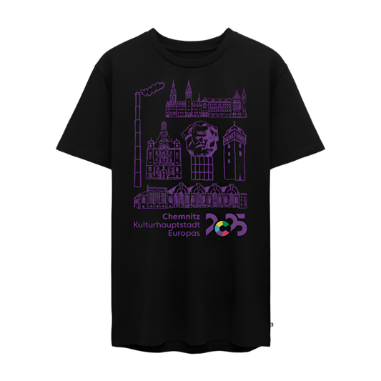 C the History - Unisex T-Shirt - Schwarz