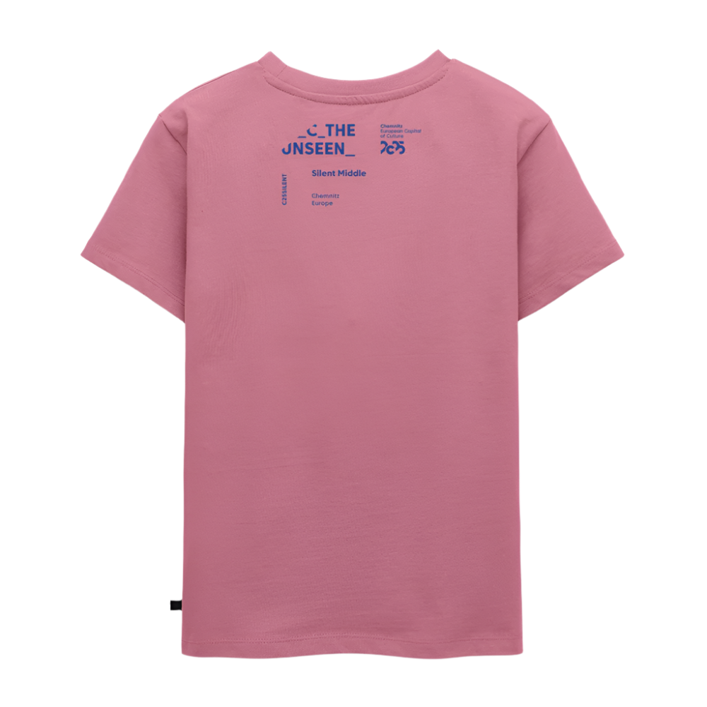Silent Middle - Kinder T-Shirt - Mauve