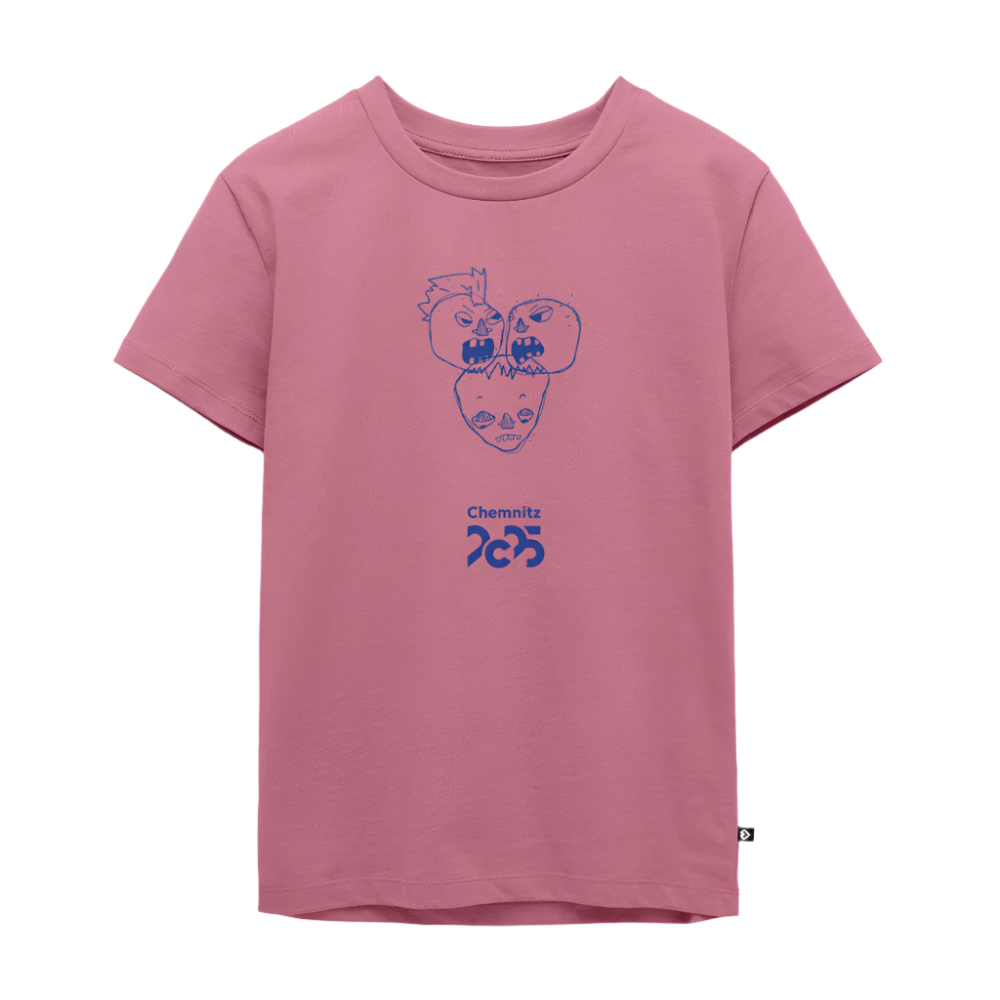 Silent Middle - Kinder T-Shirt - Mauve