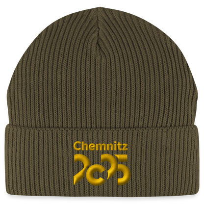 Chemnitz 2025 - Organic Wintermütze - Khaki