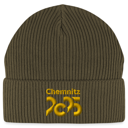 Chemnitz 2025 - Organic Wintermütze - Khaki