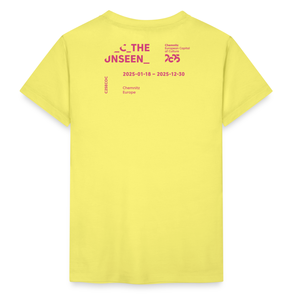 C the unseen - Kinder Premium T-Shirt - Gelb