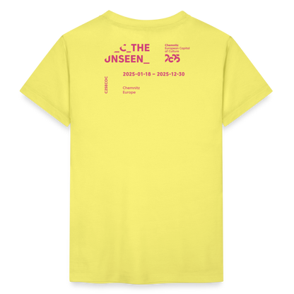 C the unseen - Kinder Premium T-Shirt - Gelb