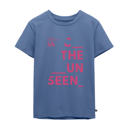 C the Unseen - Kinder T-Shirt rosa Druck - Taubenblau