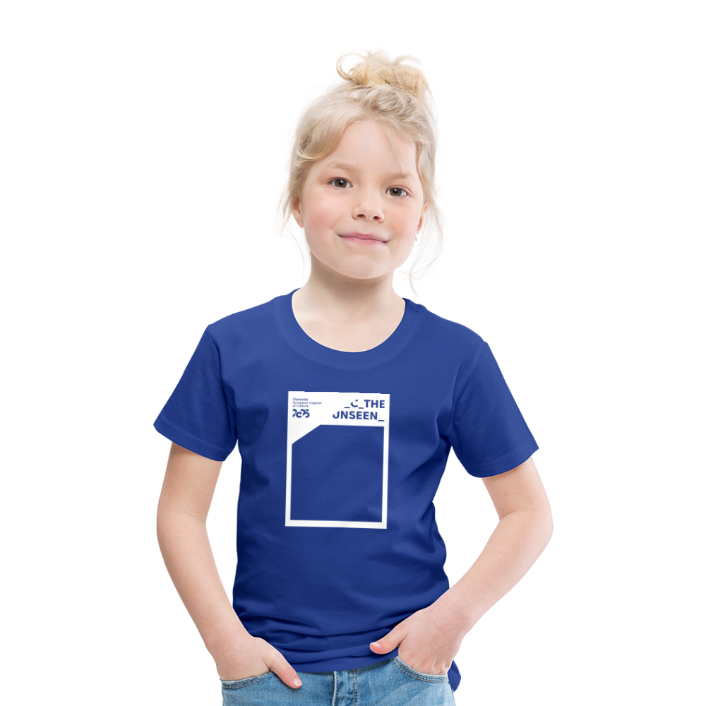 CTU Frame - Kinder T-Shirt - Königsblau