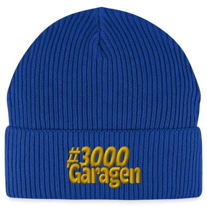 #3000 Garagen - Organic Wintermütze - Dunkelblau
