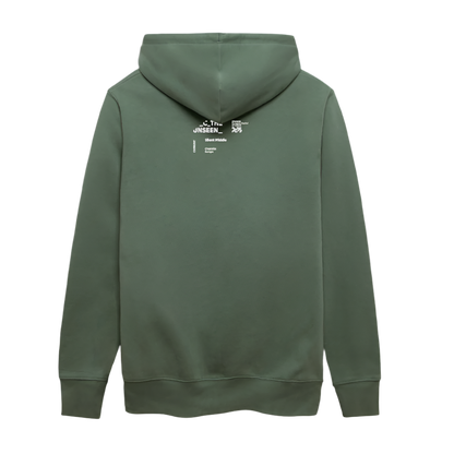 Silent Middle - Unisex Bio-Hoodie - Tanngrün