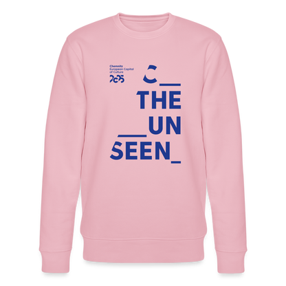 C the Unseen - Sweatshirt blauer Druck - Hellrosa