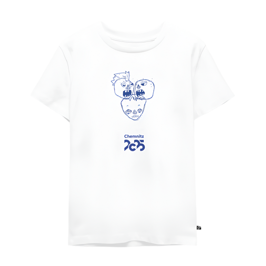 Silent Middle - Kinder T-Shirt - Weiß