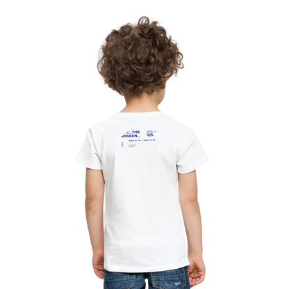 C the Unseen Verlauf - Kinder T-Shirt - Weiß