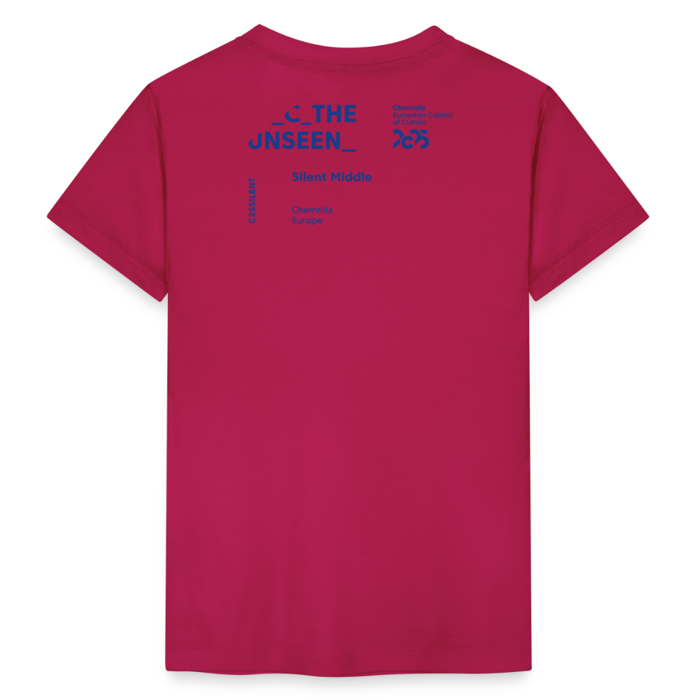 Silent Middle - Kinder T-Shirt - dunkles Pink