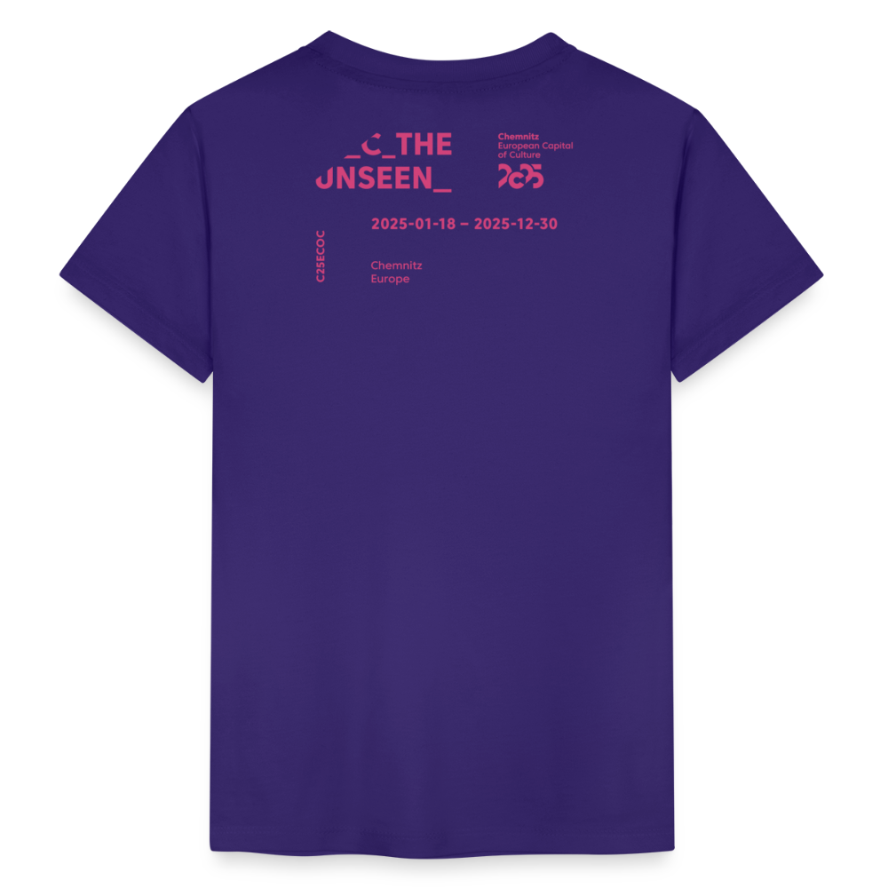 C the unseen - Kinder Premium T-Shirt - Lila