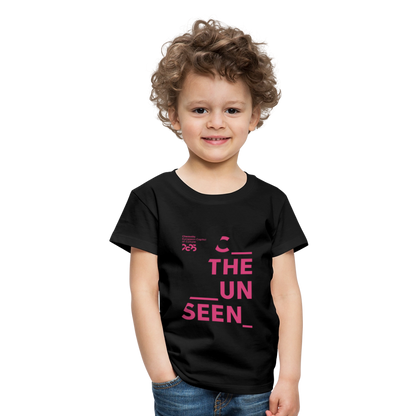 C the Unseen - Kinder T-Shirt rosa Druck - Schwarz