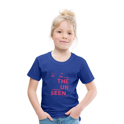 C the unseen - Kinder Premium T-Shirt - Königsblau